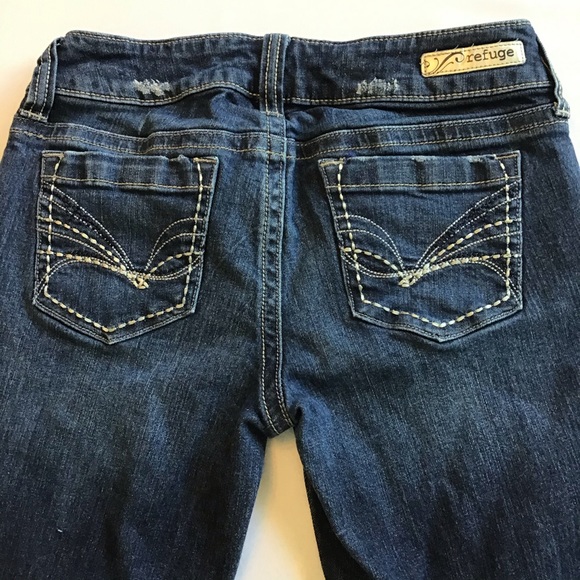 refuge Denim - Vintage Refuge Pop Starlit Flare Jeans 8R